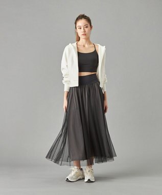 Chacott チュールスカート ブラック