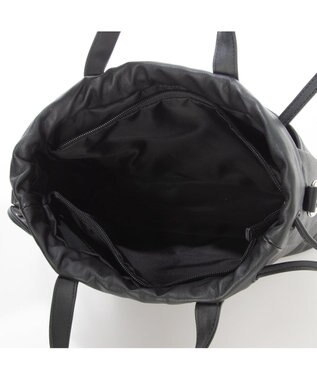 Y'SACCS コーティングキャンバス　2WAYミニトート ブラック