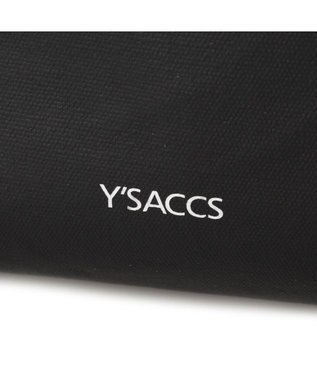 Y'SACCS コーティングキャンバス　2WAYミニトート ブラック