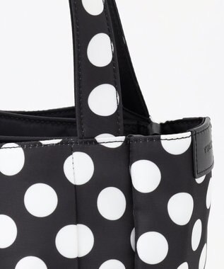 Y'SACCS 【Polka Dots】ボンディングトート　Mサイズ ブラック