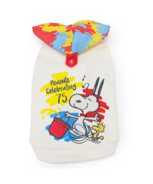 PET PARADISE スヌーピー 75周年 パーカー 中型犬 75周年柄