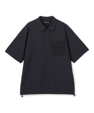 JOSEPH HOMME 【新素材】リップルテックジャージー ポロシャツ ブラック系