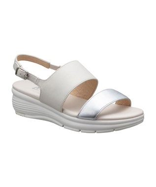 REGAL FOOT COMMUNITY 【アールドット】S12C 厚底ウエッジサンダル サンダル アイボリー