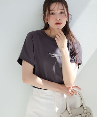 ANY SIS L 【美ライン大人T】半袖 Tシャツ スレートロゴ