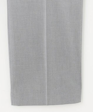 J.PRESS LADIES L 【セットアップ対応・洗える・撥水・防汚】コットンFITTYシャーク テーパード パンツ ライトグレー系