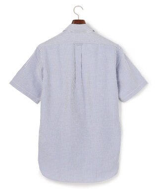 J.PRESS MEN 【WEB・一部店舗限定】シアサッカー ストライプシャツ / B.D. ネイビー系1