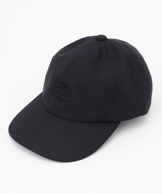 TOCCA 【紫外線90%カット・吸水速乾・抗菌防臭・接触冷感・洗える・サイズ調整可・リボン取り外し可】LOGO RIBBON CAP キャップ ブラック系