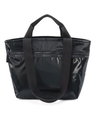 LeSportsac TWO HANDLE ZIP TOTE/ブラックシャイン ブラックシャイン