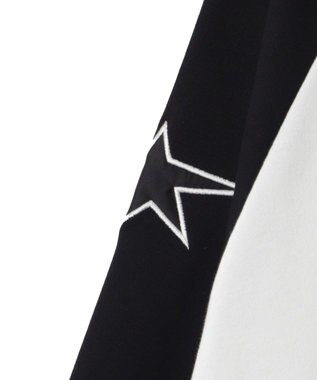 WEGO スターナンバリングプルオーバー ブラック