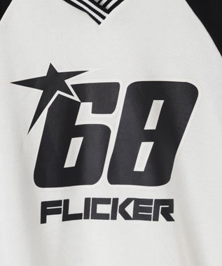 WEGO スターナンバリングプルオーバー ブラック