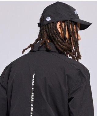 PW CIRCULUS 【UNISEX】３D刺繍ロゴキャップ ゴルフ ブラック系