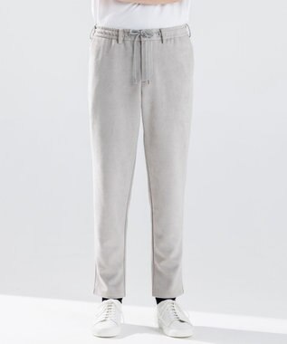 JOSEPH HOMME 【WEB・一部店舗限定  】レザーライクポンチ　ドロスト付テーパードパンツ / PEGG CONVERTIBLE ベージュ系