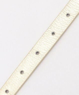 自由区 【SHIHOさん着用】バックルセイム ベルト ゴールド