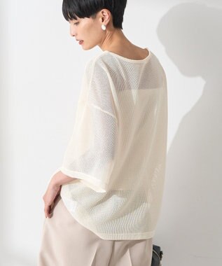 AMERICAN HOLIC SET メッシュプルオーバー+キャミソール Ivory