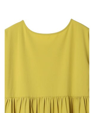 Green Parks armonia．２ｗａｙ袖ボリュームワンピース Yellow