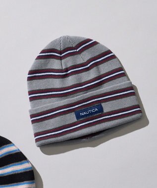 WEGO NAUTICA　STRIPS　KNIT　WATCH グレー