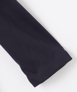 ANY KIDS レース付き きちんと ワンピース ネイビー