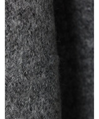Green Parks ｆｕｗａっとメランジ前後差ニットプルオーバー Gray
