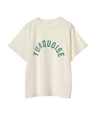 AMERICAN HOLIC ＴＵＲＱＵＯＩＳＥロゴカットプルオーバー Ivory