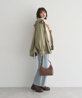 earth music&ecology マルチウェイマウンテンパーカー Khaki