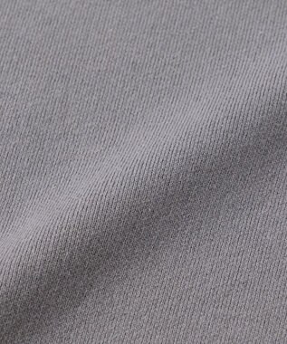 UNFILO MENS 【新色追加】スウェットライク クルーニット [24年秋冬商品] グレー