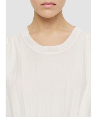 JOSEPH 【洗える】コットンプリッセ　ドレス Ivory