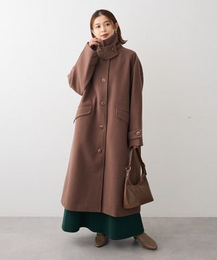 Green Parks ２ＷＡＹステンカラーロングコート Mocha