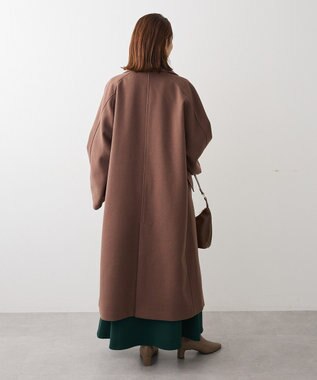 Green Parks ２ＷＡＹステンカラーロングコート Mocha