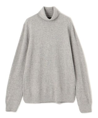 JOSEPH HOMME 【LEON 2月号掲載】ピュアカシミヤ　タートルネックニット ライトグレー系