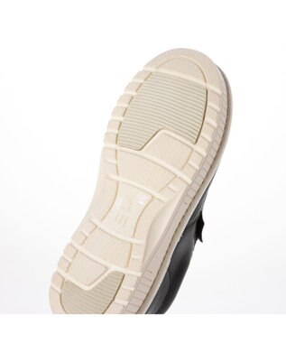 ing <ing>【サスティナブル】厚底スリッポンスニーカー ブラック