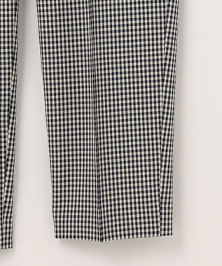 組曲 【洗える・ウエストゴム仕様】2WAYストレッチテーパード パンツ ネイビー系3