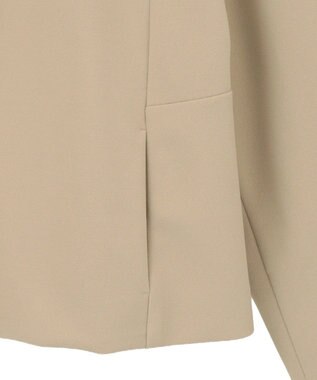 Green Parks Ｏ．洗えてストレッチ　ノーカラージャケット Light Beige