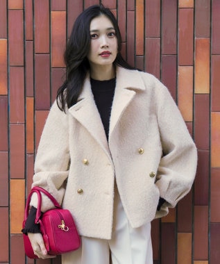 【2WAY】ブークレーシャギーラメ アウター