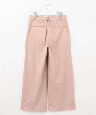 自由区 【XSサイズ~/接触冷感・吸湿・速乾】COOLMAX ワイドパンツ ピンク系