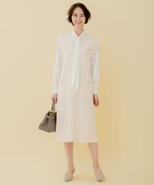 自由区 ラミーブッチャー ジャンパースカート アイボリー系