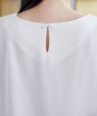 Tiaclasse L 【ブラウス×パンツ2点ット】フリルデザインセットアップ オフホワイト