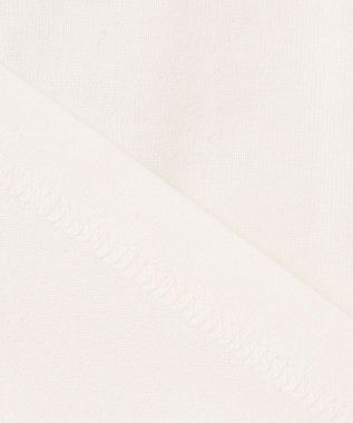 J.PRESS KIDS 【110-130cm】切替×袖プリント 長袖Tシャツ オフホワイト系