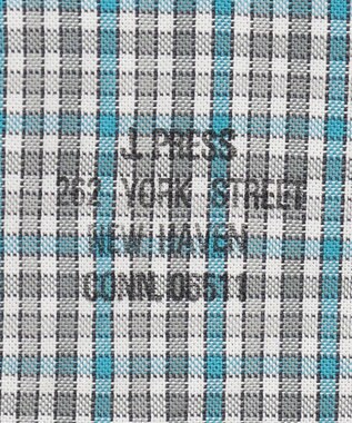 J.PRESS MEN SOMELOSコットンチェック シャツ グリーン系3