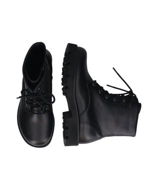 Bridget Birkin 【PARADIS COULEUR】オブリークトウレースアップブーツ ブラック