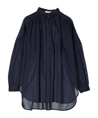 AMERICAN HOLIC カルゼギャザーシャツチュニック Off White