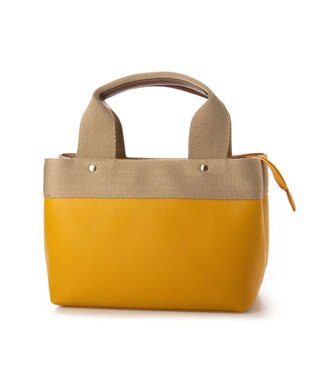 UNBILLION cachecache テープディテール2wayパーテーショントート イエロー