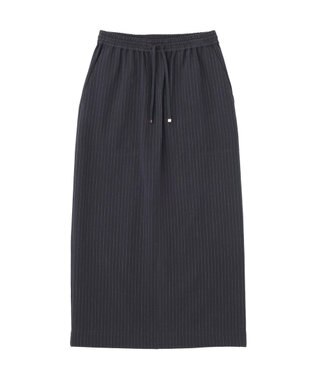 AMERICAN HOLIC 【イージーケア】ベイカータイトスカート Stripe Navy
