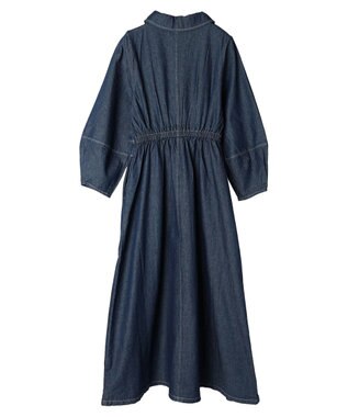 Green Parks ・ＥＬＥＮＣＡＲＥ　ＤＵＥ　デニムハーフＺＩＰワンピース Indigo