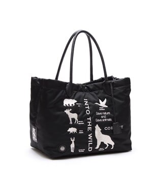 A.D.M.J. 【ナイロン】キューブトート34cm(Dカン＋) BLACK