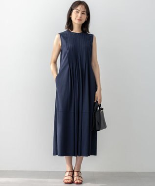 組曲 サマージャージタック ワンピース ネイビー系