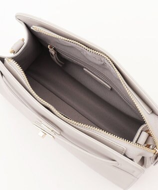 J.PRESS LADIES 【2way・セットアイテム】ノーブルショルダー バッグ ライトグレー系