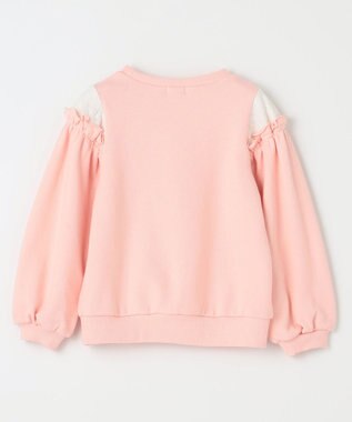 ANY KIDS 【すみっコぐらし】レイヤード 風 トレーナー ペールピンク
