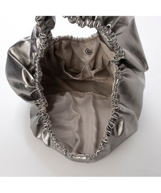 UNBILLION カシュカシュ cachecache / ギャザーサークルショルダー シルバー