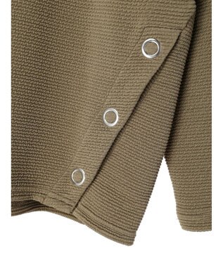 CRAFT STANDARD BOUTIQUE サイドリングボタンプルオーバー Khaki