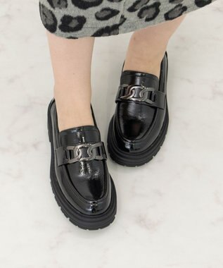 Bridget Birkin 【Bridget Birkin】チェーンベルトローファー